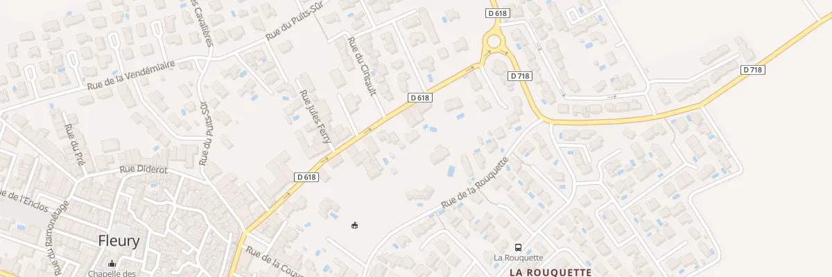 Plan du 26 Av de Béziers à Fleury