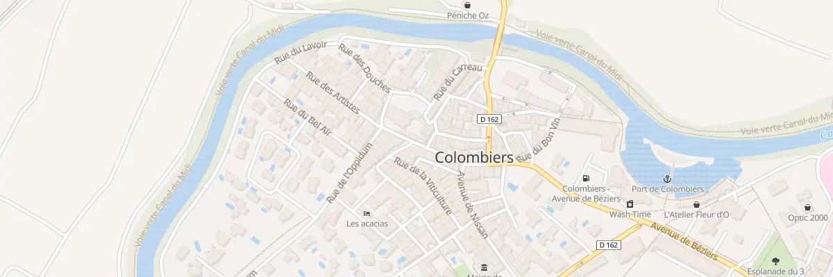 Plan du 5 Rue de l’Eglise à Colombiers