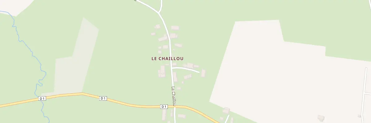 Plan du 312 Le Chaillou à Treigny-Perreuse-Sainte-Colombe