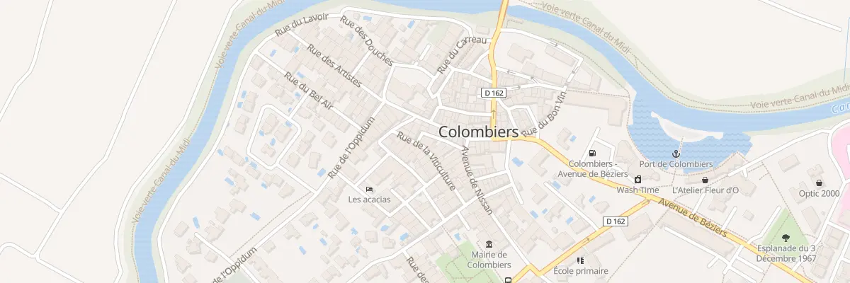Plan du 5 Rue de la Viticulture à Colombiers