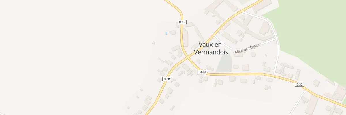 Plan du 2 Rue de Germaine à Vaux-en-Vermandois