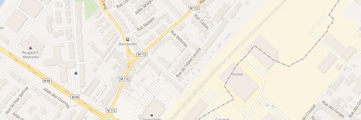 Plan du 9 Rue de l’Abbé Lemire à Wasquehal