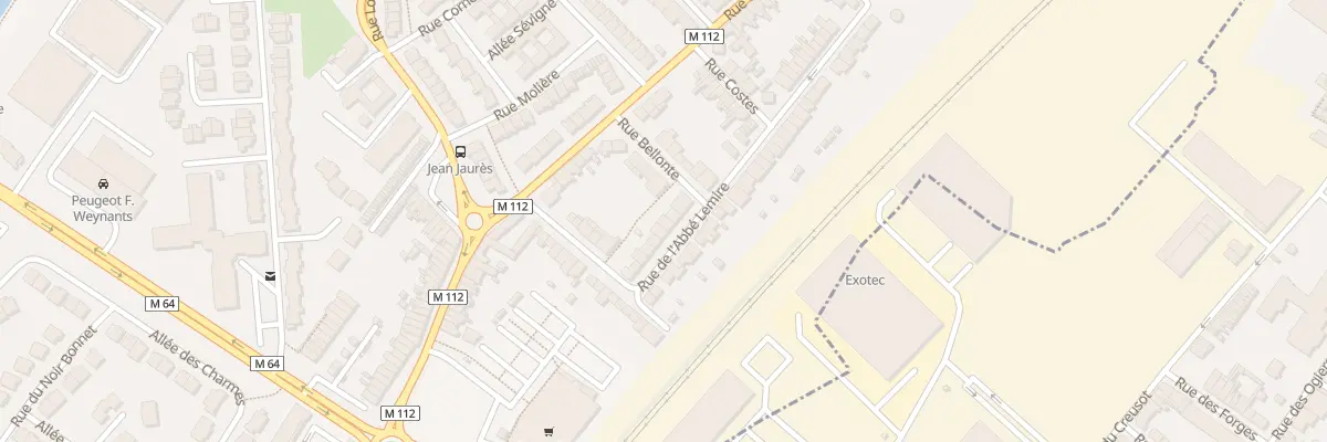 Plan du 11 Rue de l’Abbé Lemire à Wasquehal