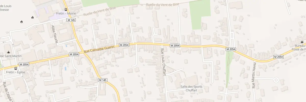 Plan du 50 Rue Calmette Guérin à Fretin