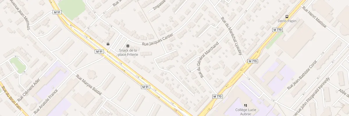 Plan du 26 Rue Jacques Cartier à Tourcoing