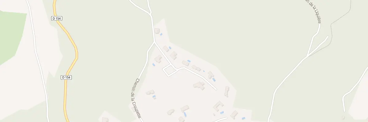 Plan du 7 Che de la Crouzette à Cabrerolles