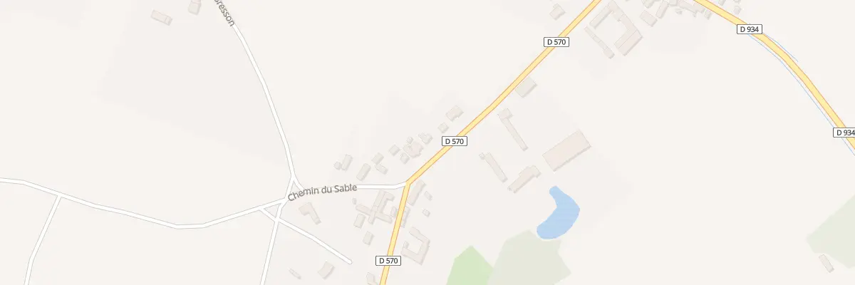 Plan du 27 Rte du Chateau à Camelin