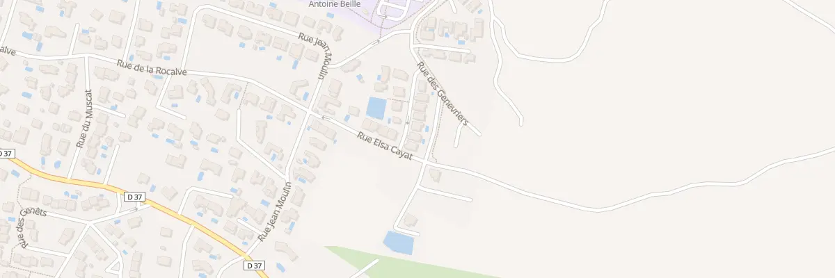 Plan du 12 Rue Jeanne Barret à Nissan-lez-Enserune