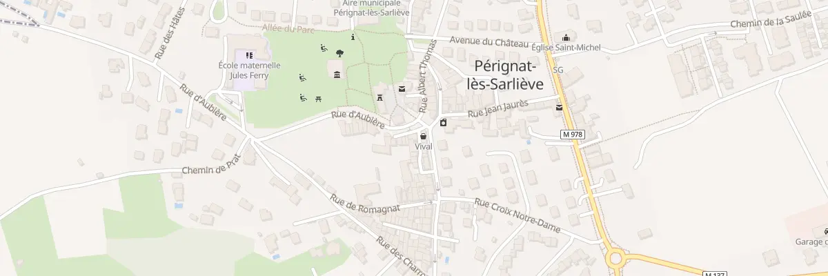 Plan du 5003 Rue des Fosses à Pérignat-lès-Sarliève