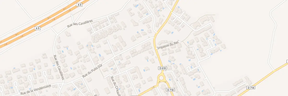 Plan du 42 Rue du Puits-Sûr à Fleury