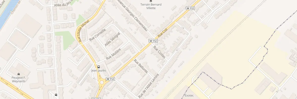 Plan du 30 Rue Coli à Wasquehal