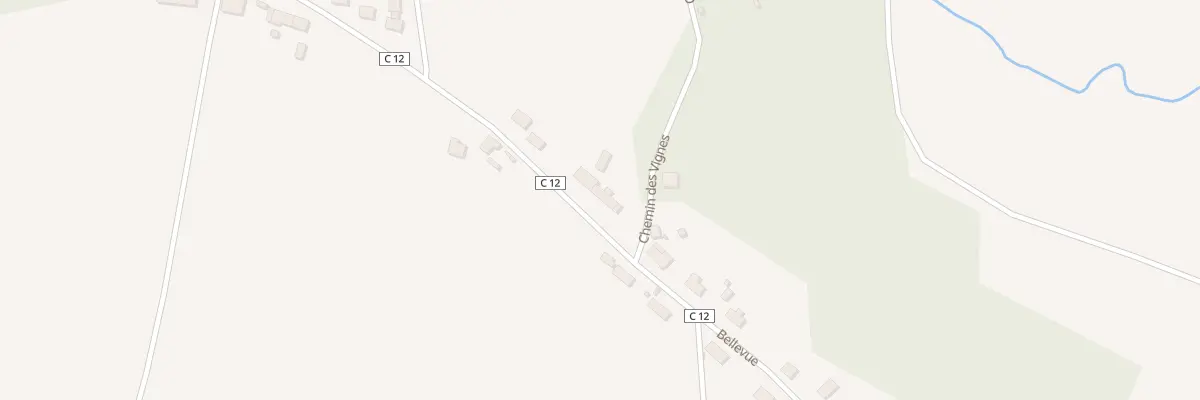 Plan du 23 Bellevue à Amillis