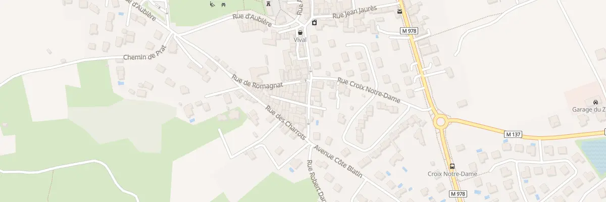 Plan du 4 Rue Docteur Joseph Claussat à Pérignat-lès-Sarliève