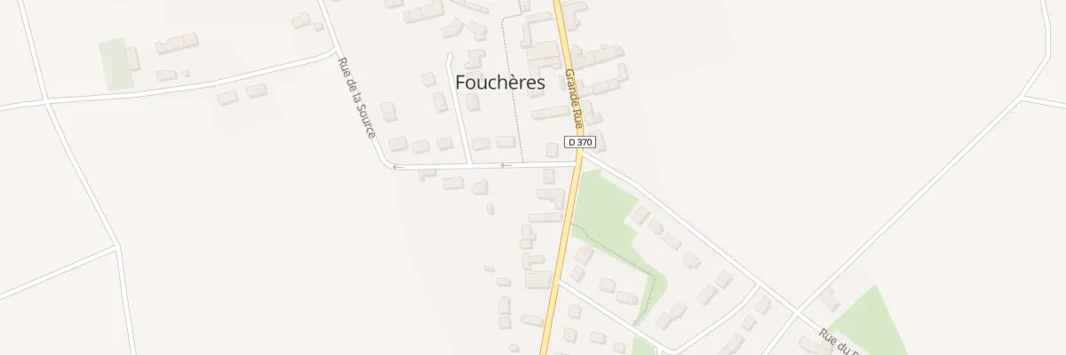 Plan du 11 Gr Grande Rue à Fouchères