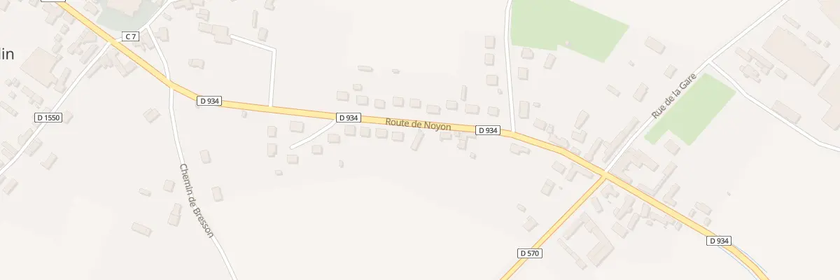 Plan du 36 Rte de Noyon à Camelin