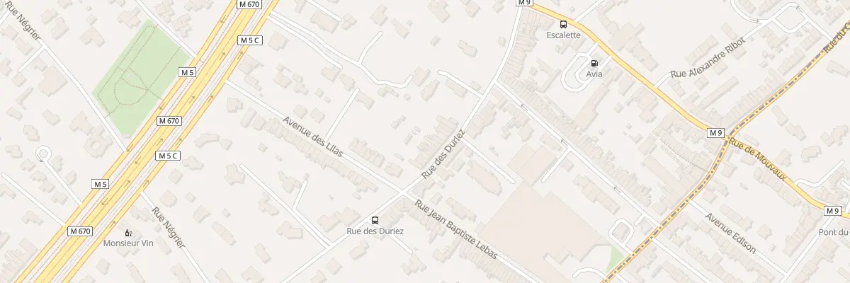 Plan du 16 Rue des Duriez à Mouvaux