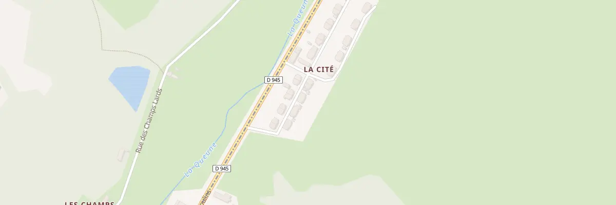 Plan du 102 La Cite à Châtillon