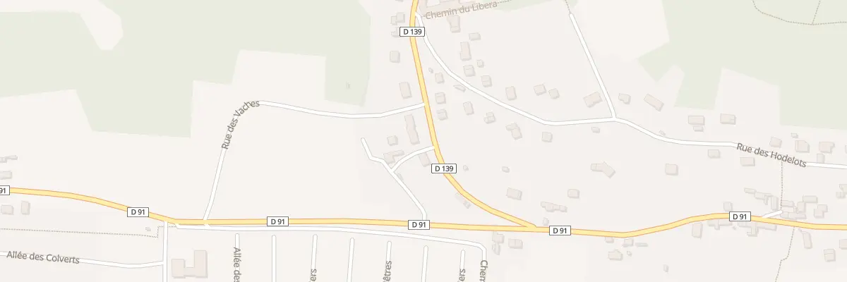 Plan du 36 Rue d’Ors à Berny-Rivière