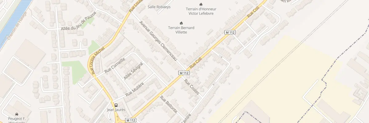 Plan du 57 Rue Coli à Wasquehal