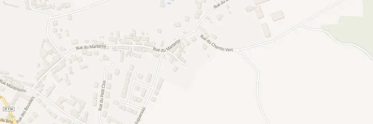 Plan du 50T Rue du Marteroy à Jouarre