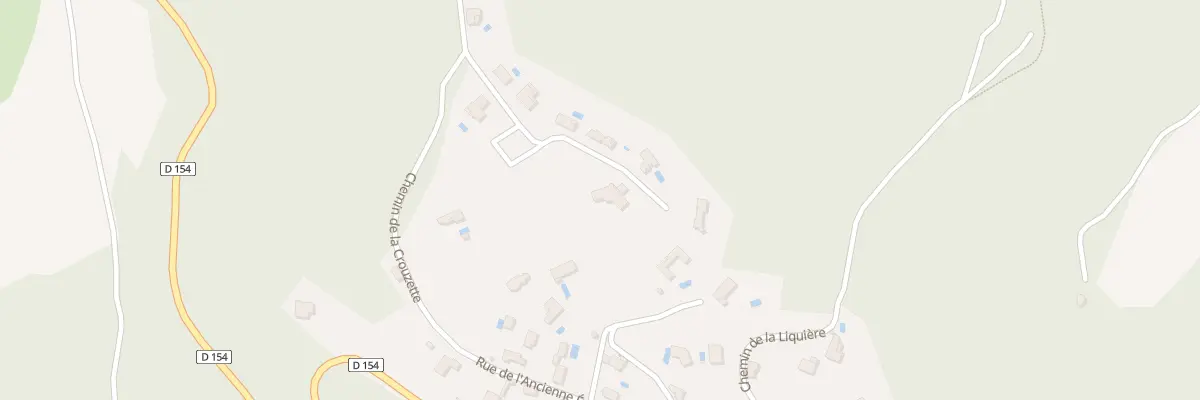 Plan du 6 Che de la Crouzette à Cabrerolles