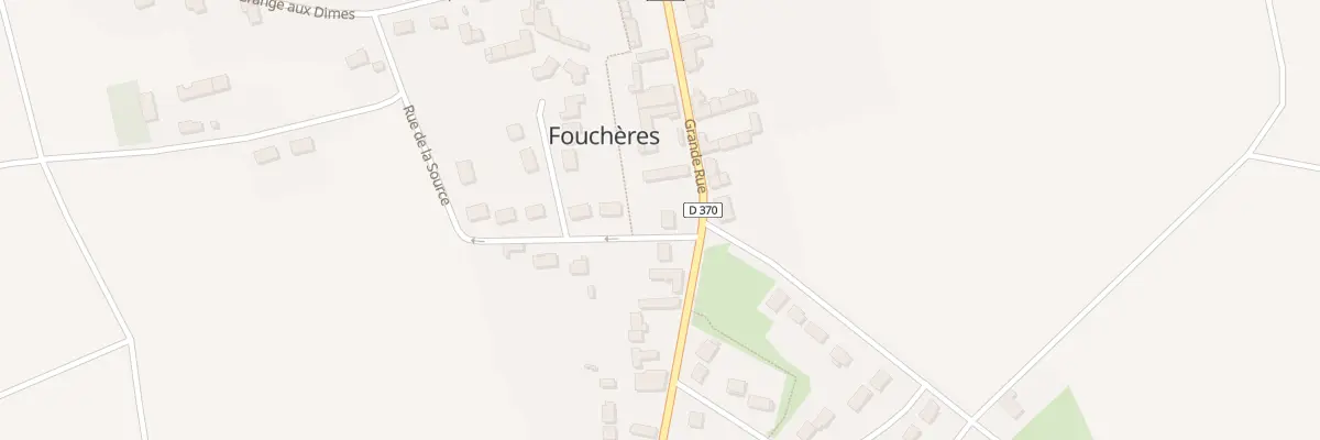 Plan du 9B Gr Grande Rue à Fouchères