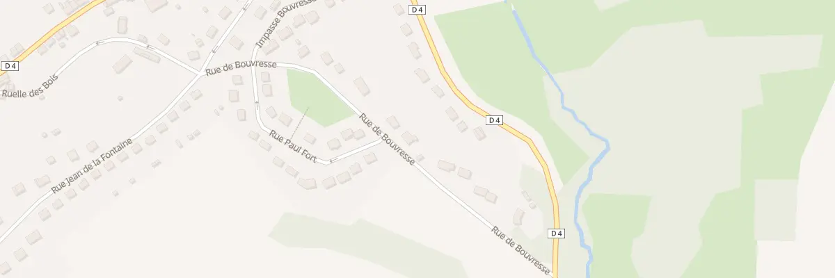 Plan du 10 Rue de Bouvresse à La Ferté-Milon