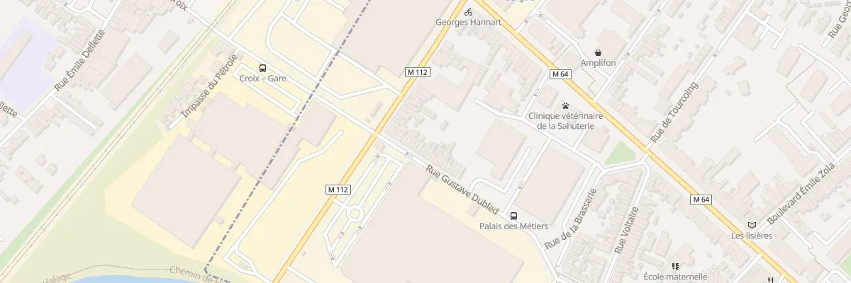 Plan du 178 Rue Gustave Dubled à Croix