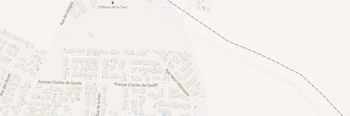 Plan du 31 Rue Henri Villeneuve à Montady