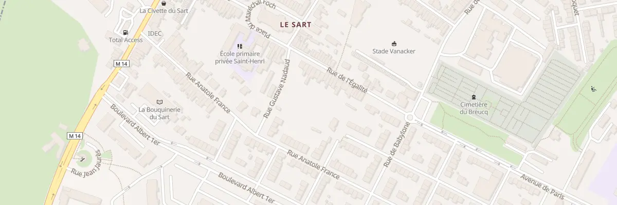 Plan du 26 Rue de l’Egalite à Villeneuve-d’Ascq