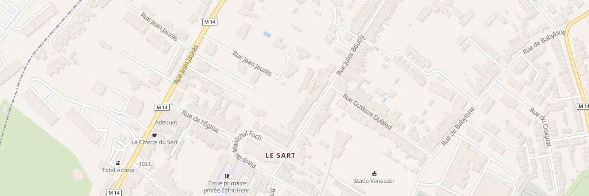 Plan du 94 Rue Jules Boucly à Villeneuve-d’Ascq
