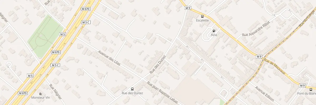 Plan du 4 Rue des Duriez à Mouvaux