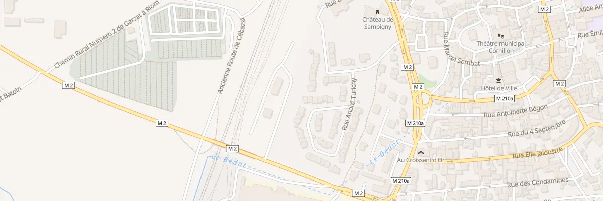 Plan du 49 Rue André Turichy à Gerzat