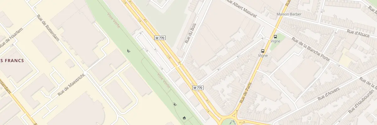 Plan du 239 Rue du Bois à Tourcoing