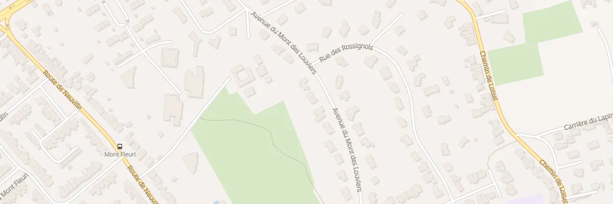 Plan du 18 Av du Mont des Louviers à Halluin