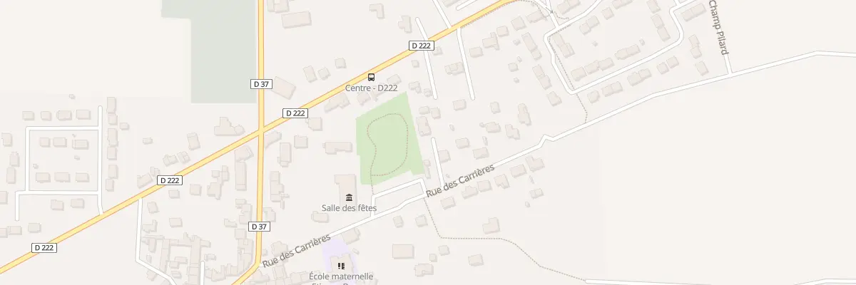 Plan du 17 Rue des Carrières à Boissy-le-Châtel