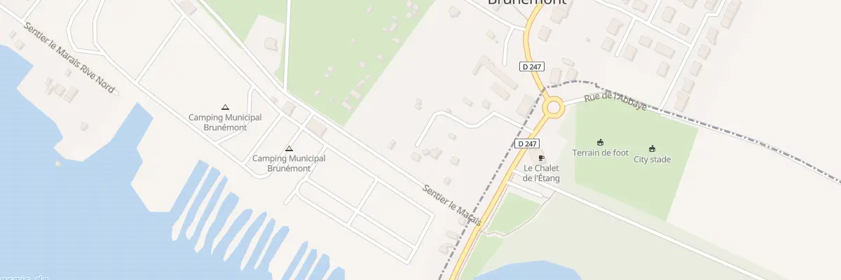 Plan du 5066B Rue de L Abbaye à Brunémont