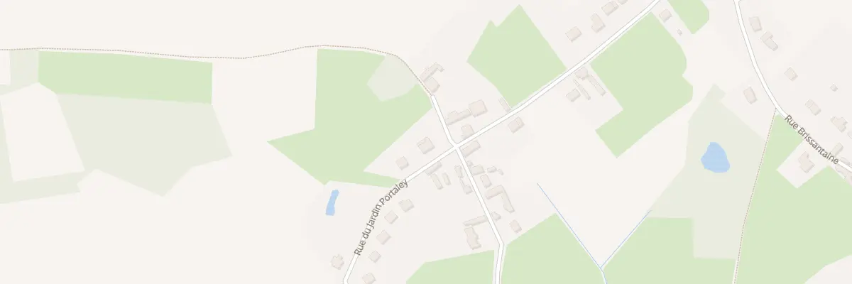 Plan de la Rue Portaley à Béthancourt-en-Vaux