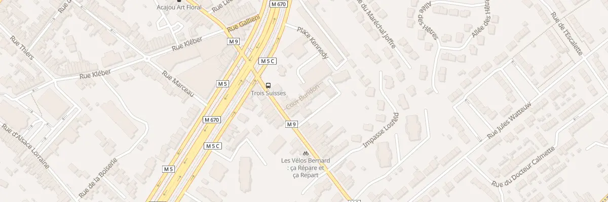 Plan du 2 Rue de Roubaix Cr Buridon à Mouvaux