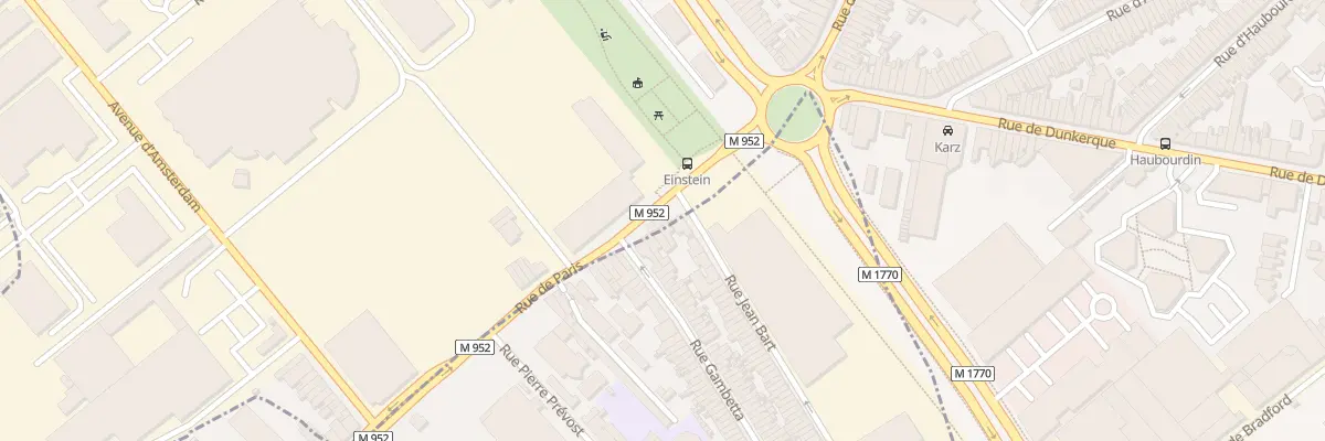 Plan du 261 Rue de Paris à Tourcoing