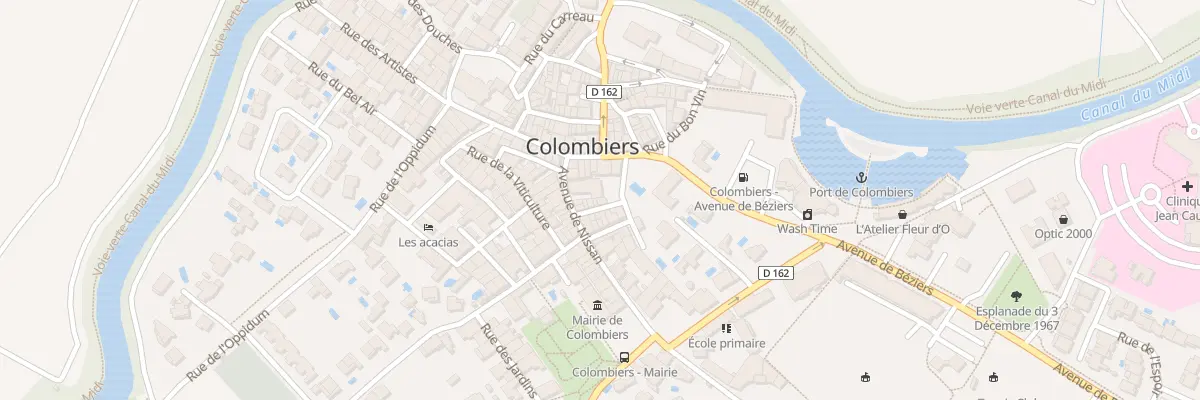 Plan du 9 Rue de la Griffe à Colombiers