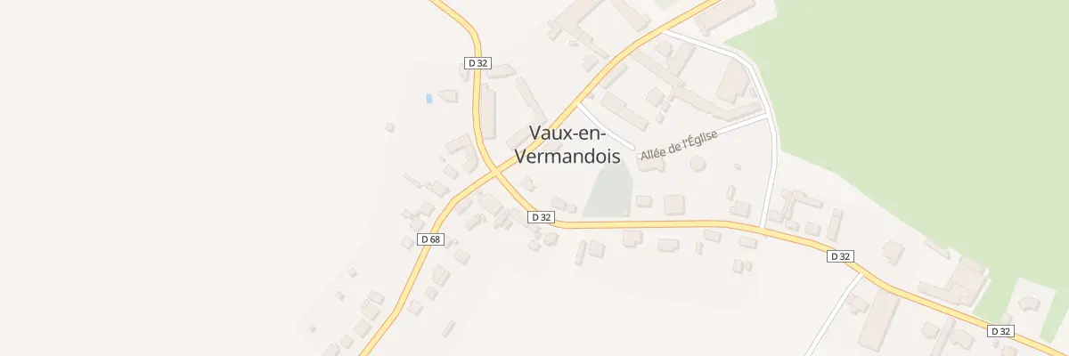 Plan du 2 Rue d’Etreillers à Vaux-en-Vermandois