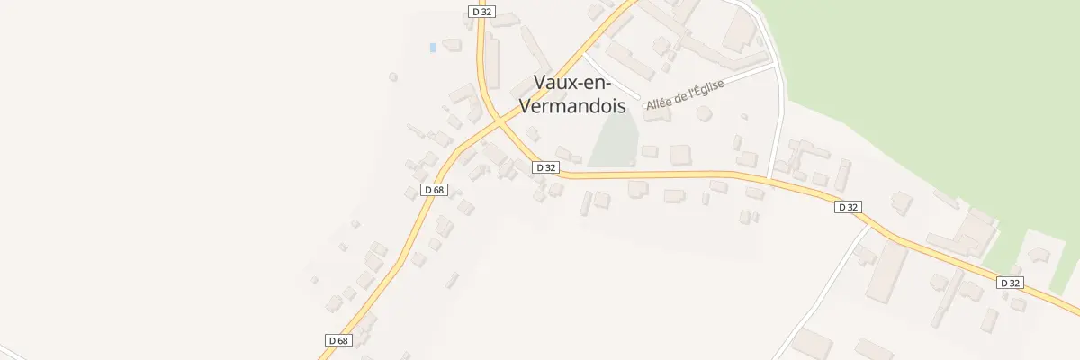 Plan du 6 Rue de Roupy à Vaux-en-Vermandois