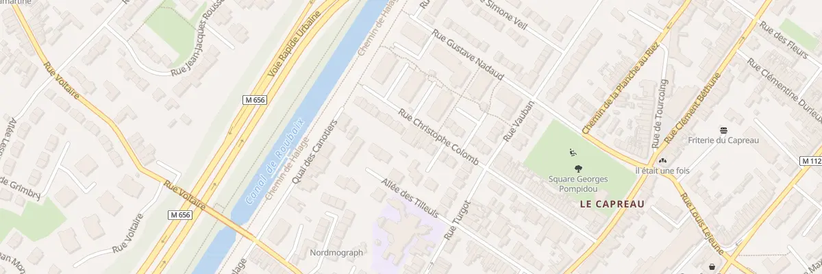 Plan du 31 Rue Christophe Colomb à Wasquehal