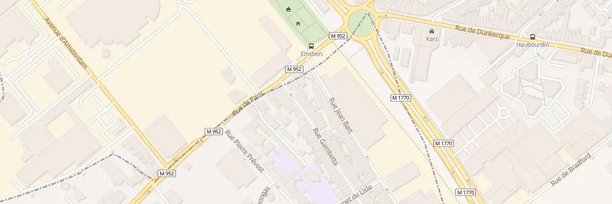Plan du 9 Rue Gambetta à Mouvaux
