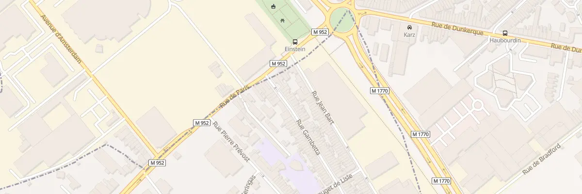 Plan du 11 Rue Gambetta à Mouvaux