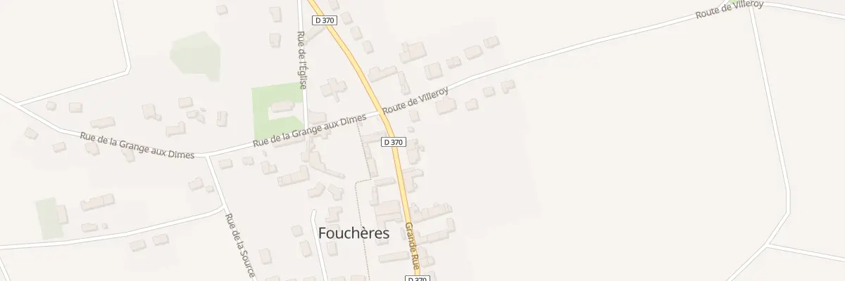 Plan du 4 Grande Rue à Fouchères