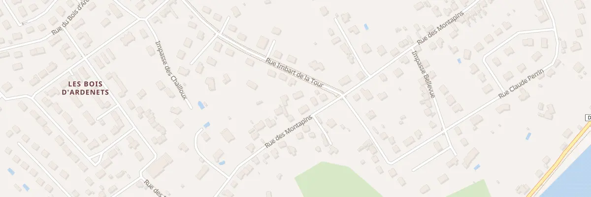 Plan du 96 Rue des Montapins à Nevers