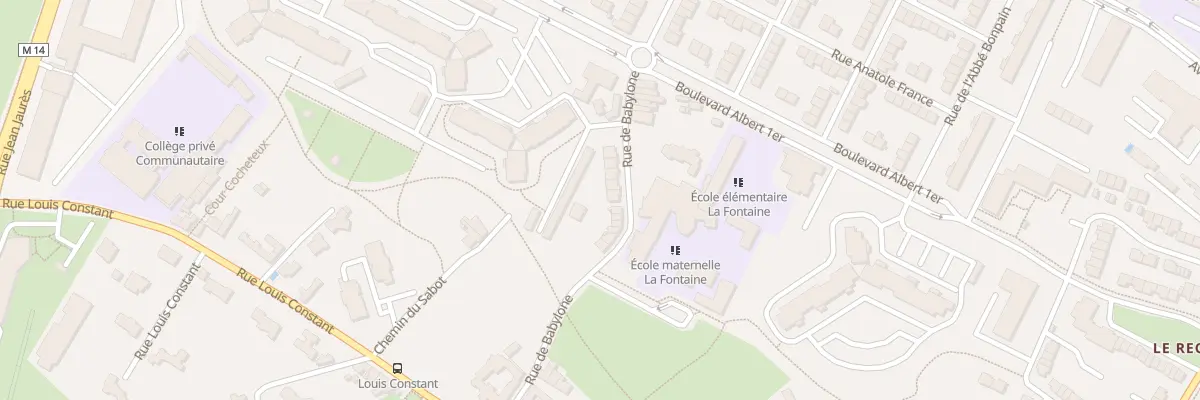 Plan du 15 Rue de Babylone à Villeneuve-d’Ascq
