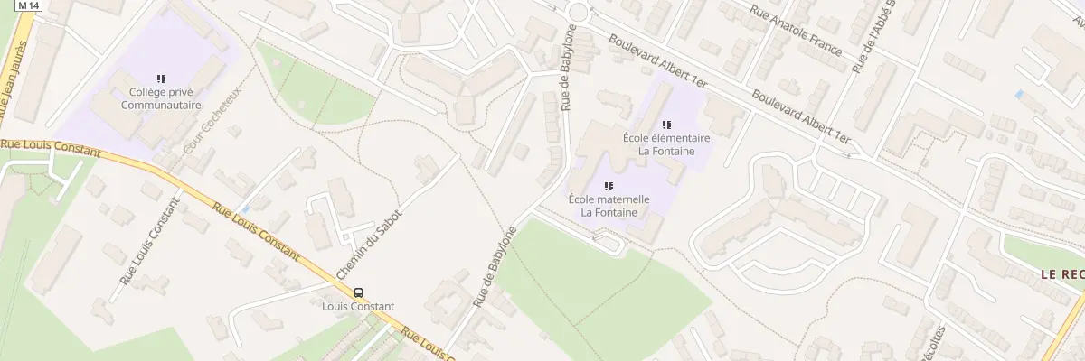 Plan du 3 Rue de Babylone à Villeneuve-d’Ascq